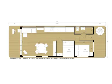 Verhuur Woonboot in Fürstenberg/Havel - WOMA Woma D13