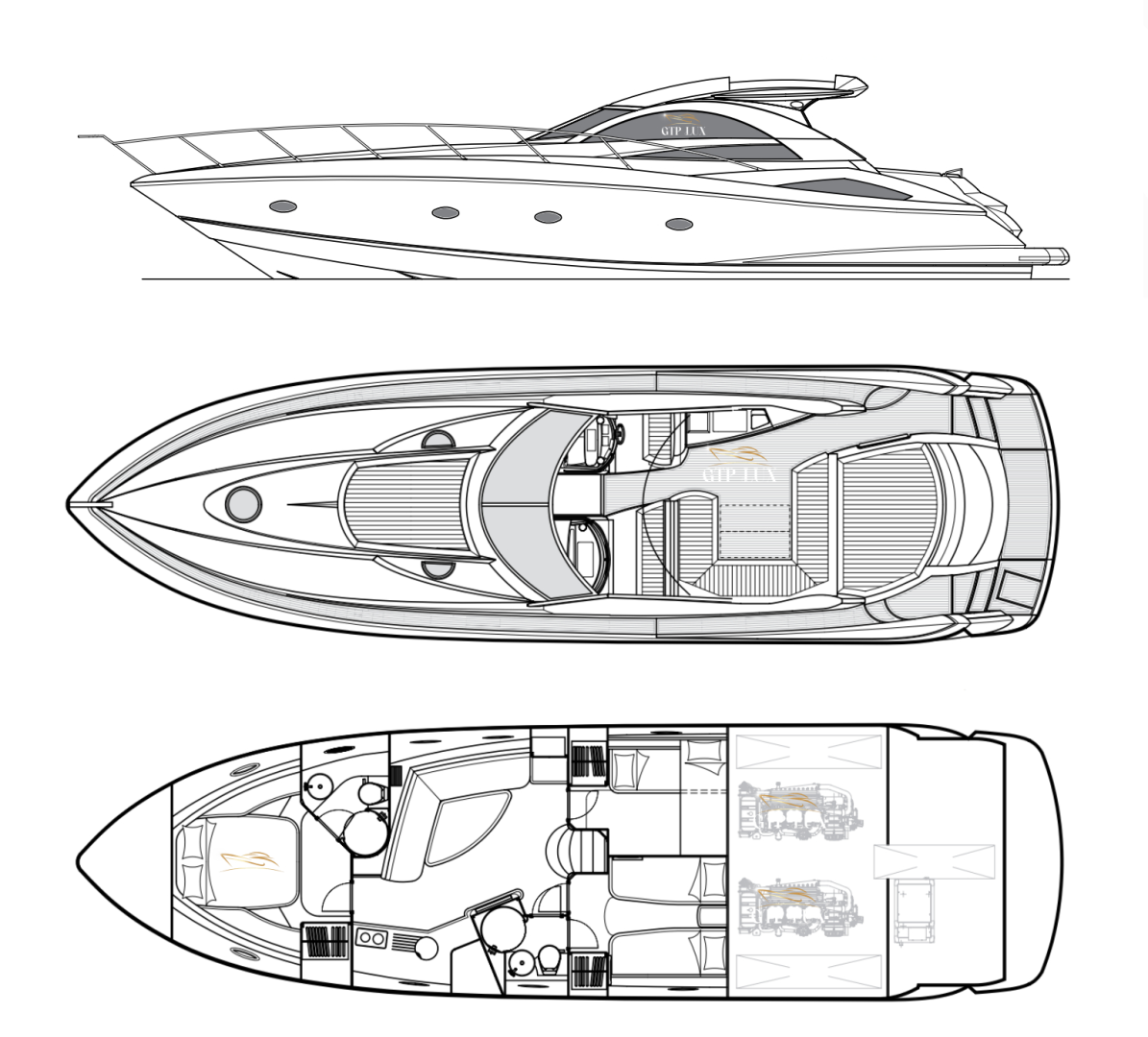 Verhuur Jacht in Torrevieja - Sunseeker Portofino 53