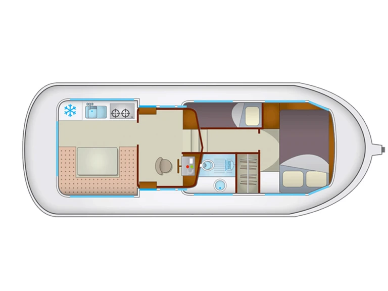 Bootverhuur Pont-à-Bar goedkoop Pénichette 935