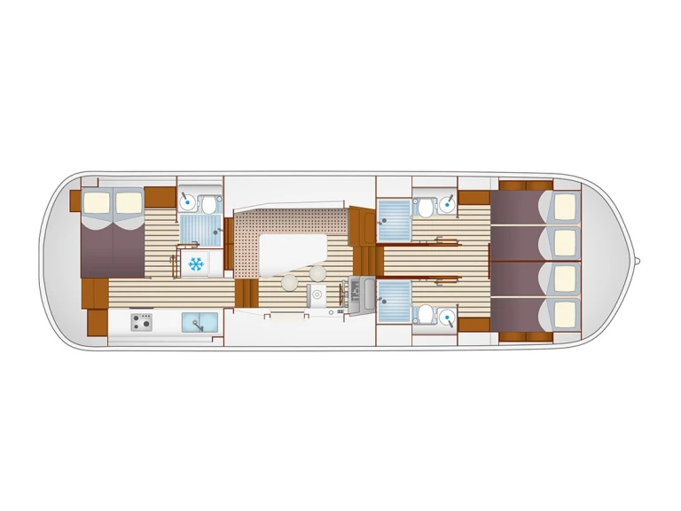 Pénichette Pénichette Neo 3 te huur van particulier of professional in Argens-Minervois