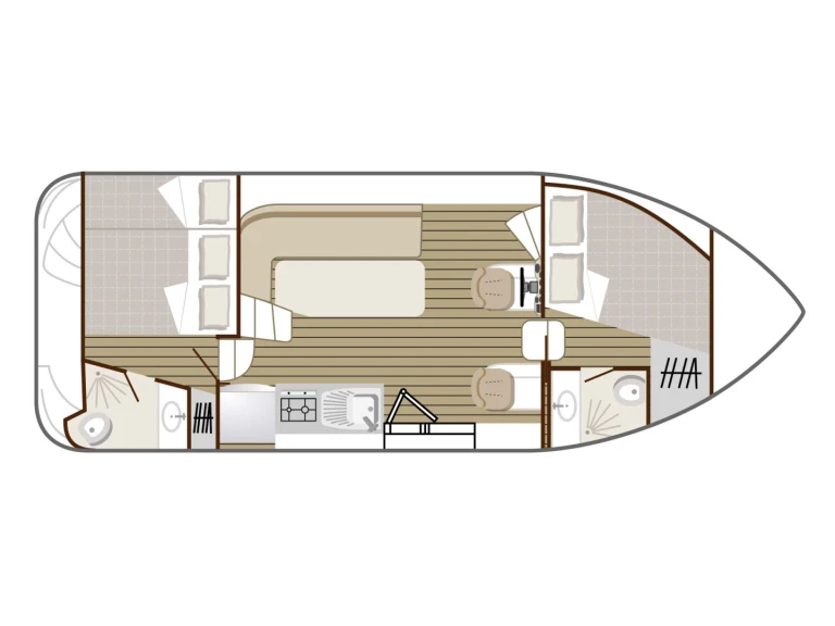 Huur een Nicols Yacht Nicols Confort 900 DP in Sermoise-sur-Loire