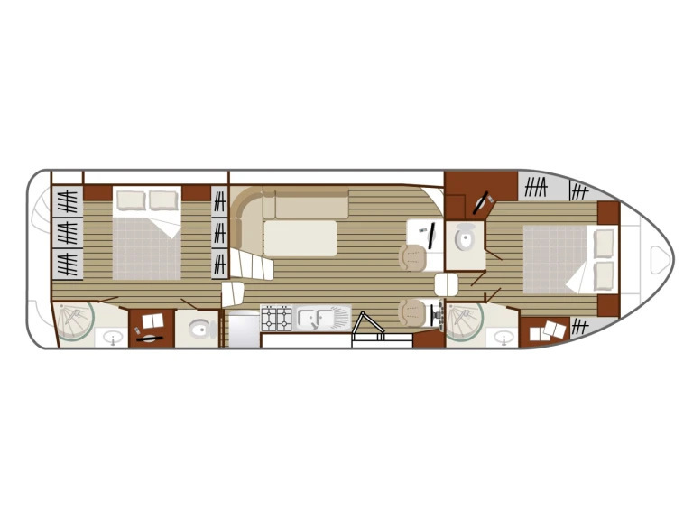Huur Motorboot met of zonder schipper Nicols Yacht in Avignonet-Lauragais
