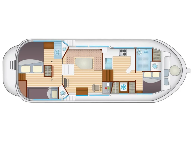 Bootverhuur Montesquieu-Lauragais goedkoop Pénichette 1165 FB