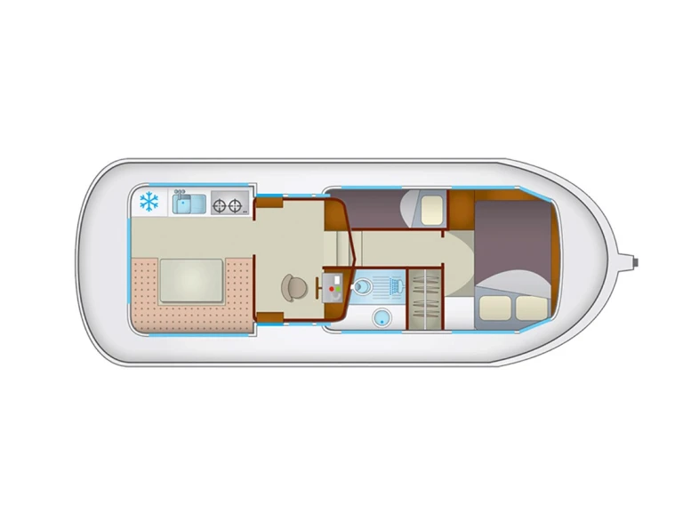 Verhuur Woonboot Pénichette met vaarbewijs