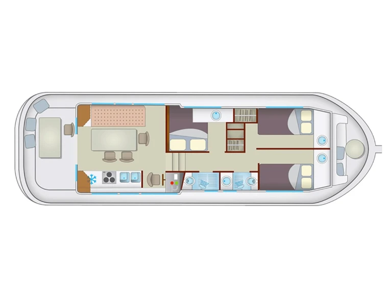Huur een Pénichette Pénichette 1260 R in Nieuw-Loosdrecht