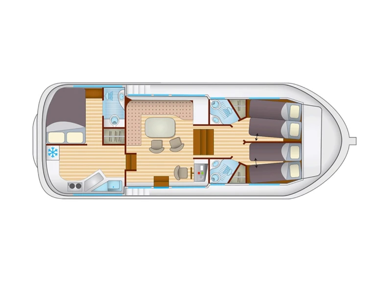 Jachthuur in Joigny - Pénichette Pénichette 1180 FB via SamBoat