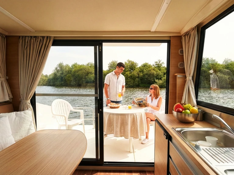 Verhuur Motorboot Nicols Yacht met vaarbewijs