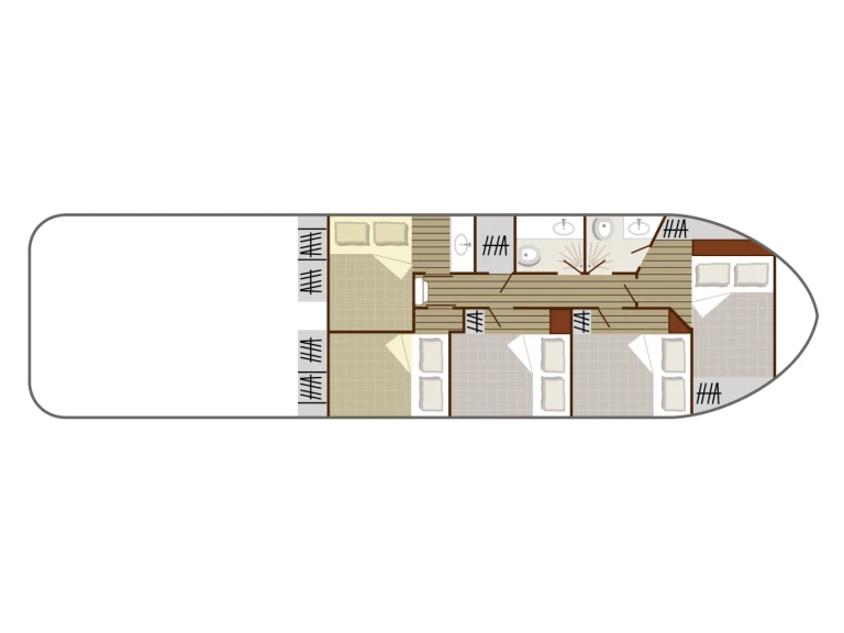 Verhuur Motorboot in Saverne - Nicols Yacht Nicols Sedan 1310