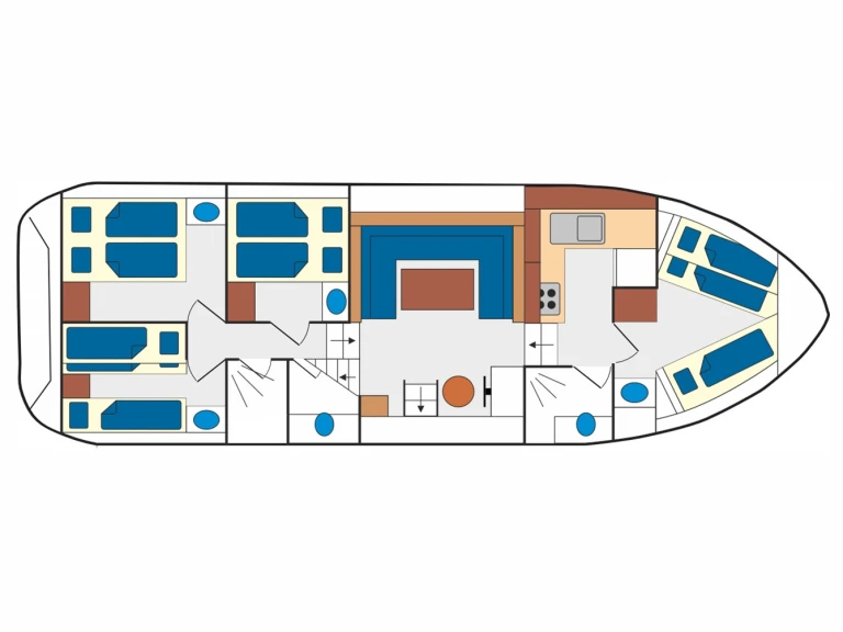 Verhuur Motorboot in Savoyeux -  Tarpon 42