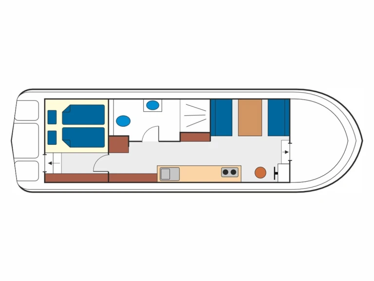 Huur Motorboot met of zonder schipper  in Mittersheim