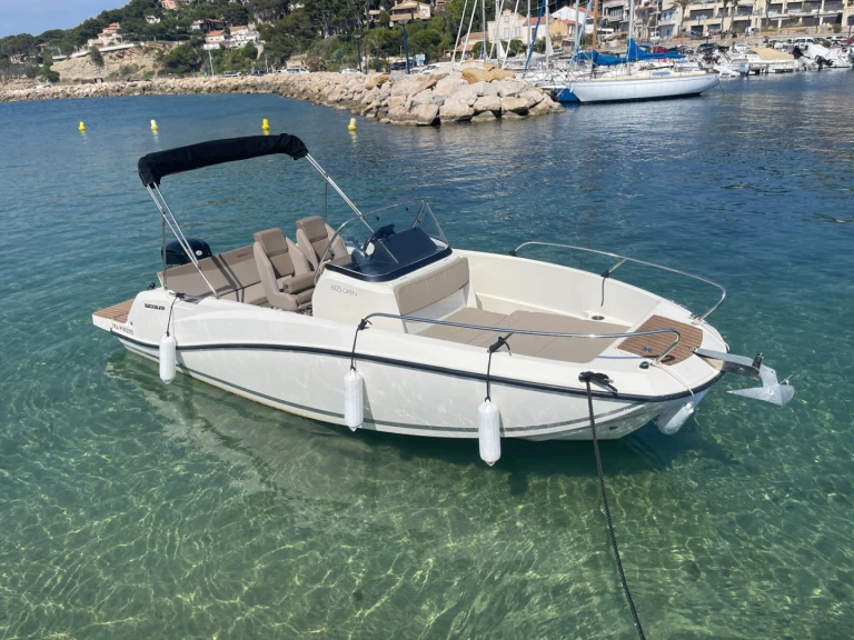 Bootverhuur Quicksilver Activ 605 Open in La Madrague via SamBoat