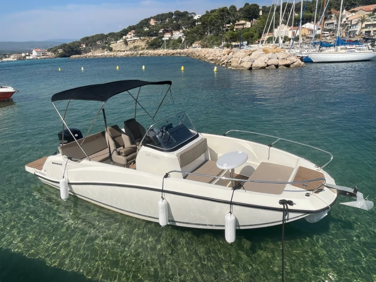 Huur Motorboot met of zonder schipper Quicksilver in La Madrague