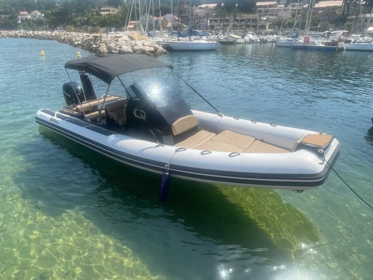 Huur RIB met of zonder schipper Brig in La Madrague