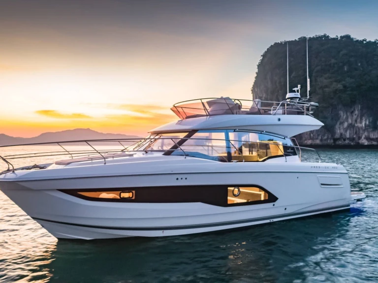 Huur een Jeanneau Prestige 420 Fly in Ajaccio