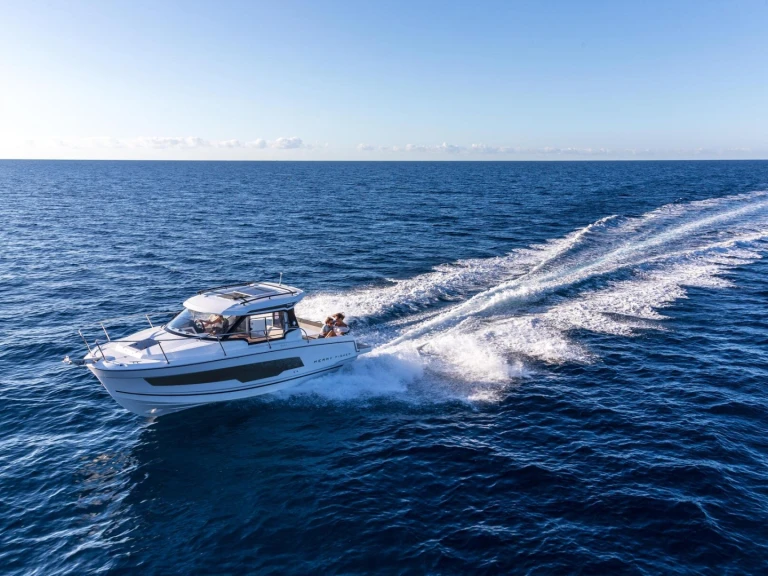Verhuur Motorboot Jeanneau met vaarbewijs