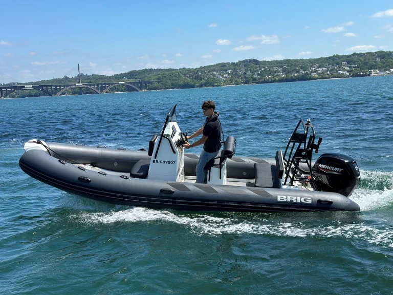 Verhuur RIB in Brest - Brig Navigator 610