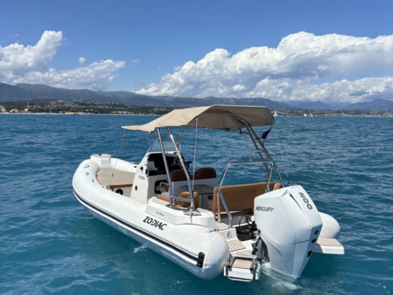Huur RIB met of zonder schipper Zodiac in Antibes