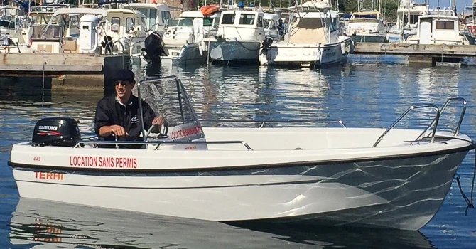 Verhuur Motorboot in Galéria - Terhi 445 C