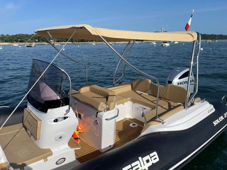 Verhuur RIB Salpa met vaarbewijs