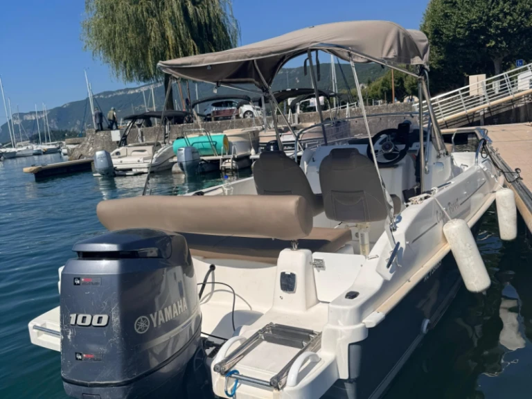 Verhuur Motorboot Cap-Ferret met vaarbewijs