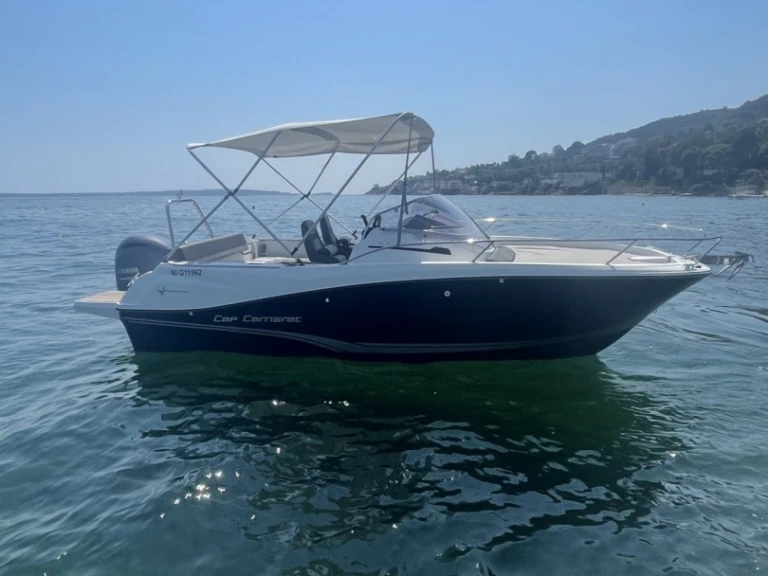 Verhuur Motorboot in Cannes - Jeanneau Cap Camarat 6.5 WA