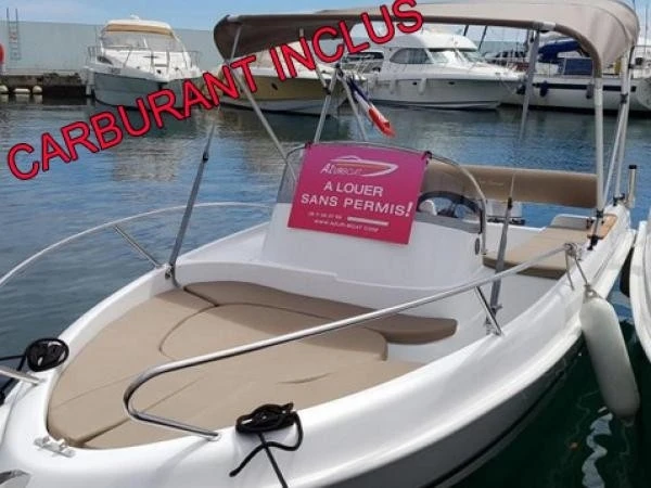 Bootverhuur Saint-Raphaël goedkoop CAP-FERRET 452 Open San Permis