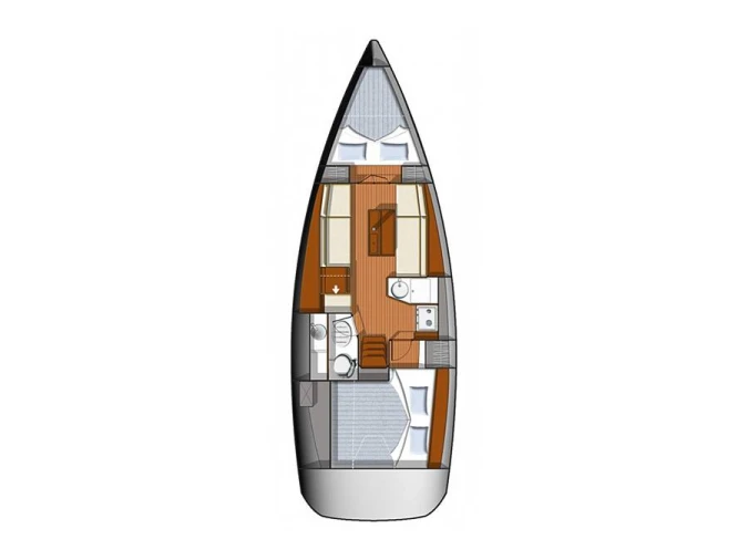 Huur Zeilboot met of zonder schipper Jeanneau in Split