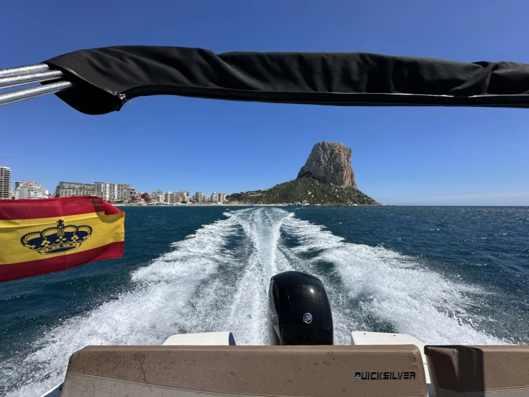 Verhuur Motorboot in Calp / Calpe - Quicksilver Activ 605 Open