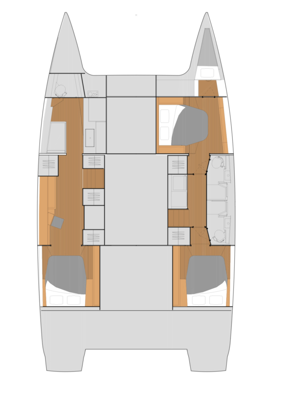 Verhuur Catamaran in Road Town - Fountaine Pajot Tanna 47