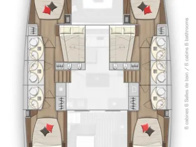 Huur Catamaran met of zonder schipper Lagoon in Road Town