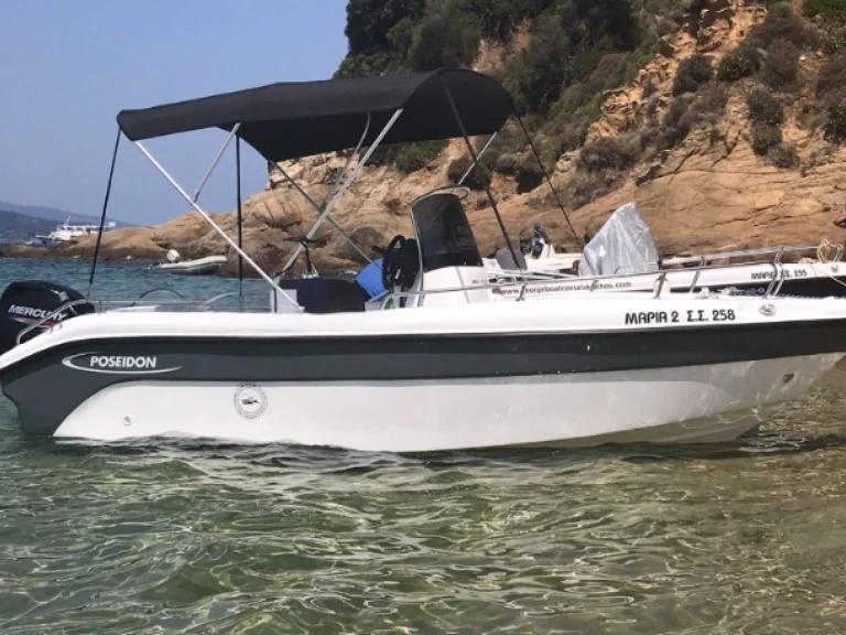 Huur Motorboot met of zonder schipper Poseidon in Skiathos