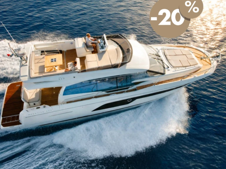 Verhuur Motorboot in Beaulieu-sur-Mer - Prestige Yachts 520 Fly 