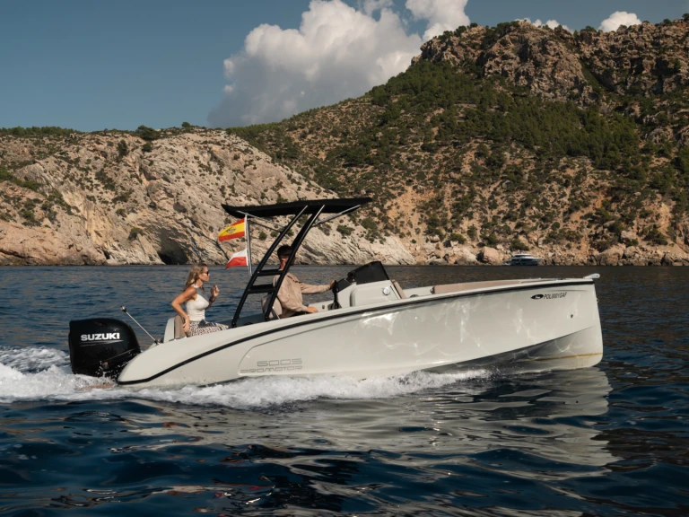 Huur Motorboot met of zonder schipper yourboat in Palma de Mallorca