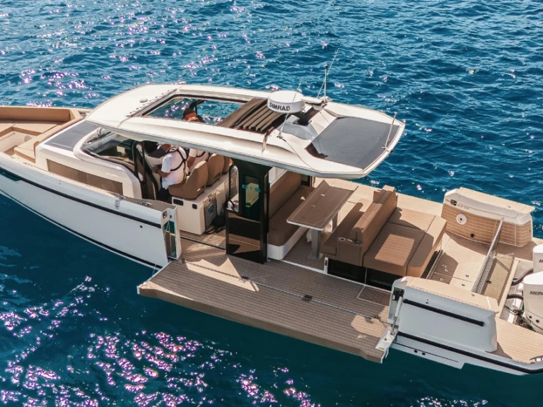 Verhuur Motorboot in Marina Botafoch - Saxdor 400 GTS