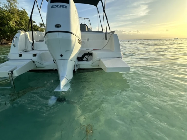 Verhuur Motorboot in Le Gosier - Pacific Craft Pacific Craft 670 Open