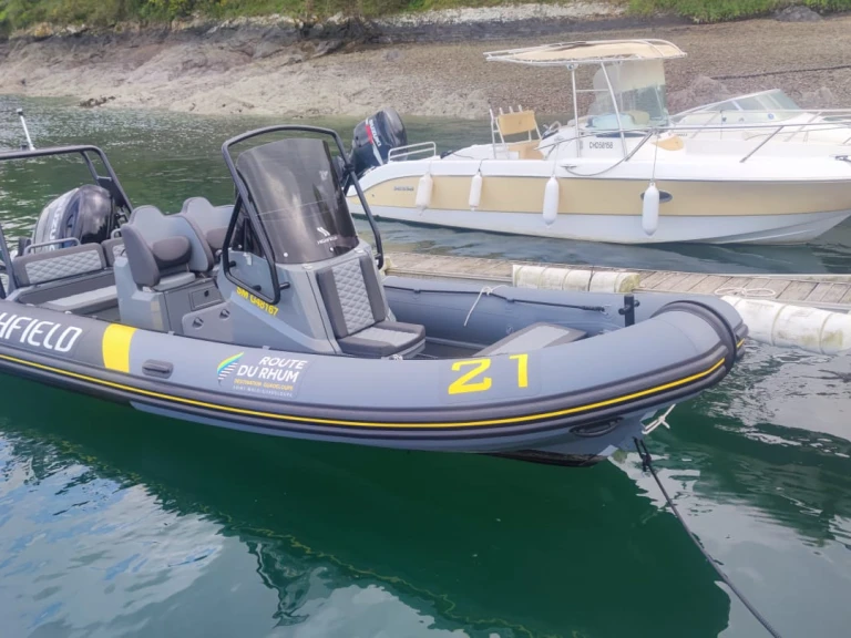 Huur RIB met of zonder schipper Highfield in Dinard