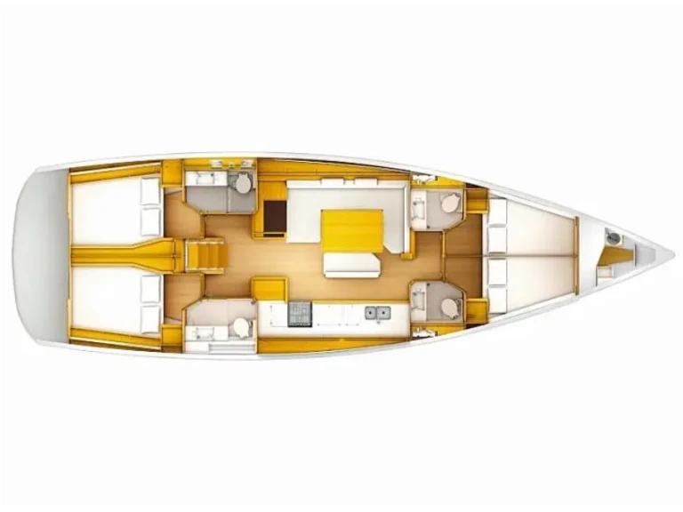 Verhuur Zeilboot in Álimos - Jeanneau sun odyssey 519 (4cab)