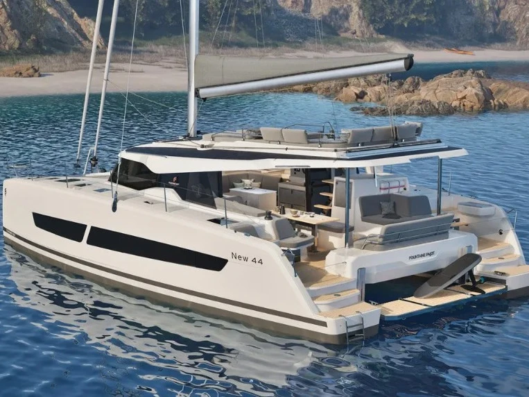 Jachthuur in Frenchtown - Fountaine Pajot Fountaine Pajot FP 44 Quatuor - 4 cab. via SamBoat