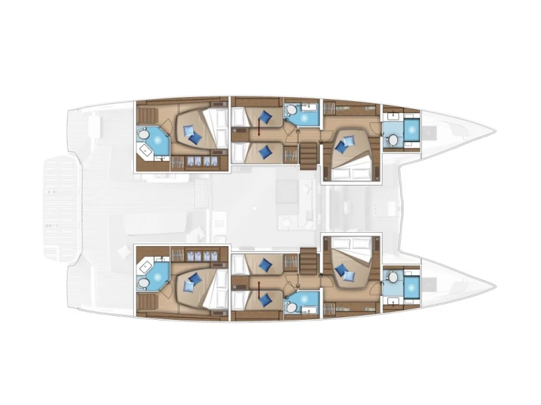 Bootverhuur Lagoon Lagoon 55 in Olbia via SamBoat