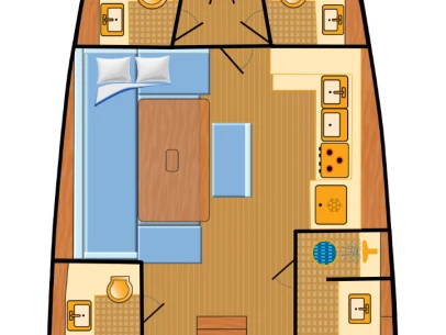 Bootverhuur Punat goedkoop Dufour 470