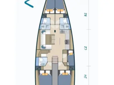Bootverhuur Kaštela goedkoop More 55