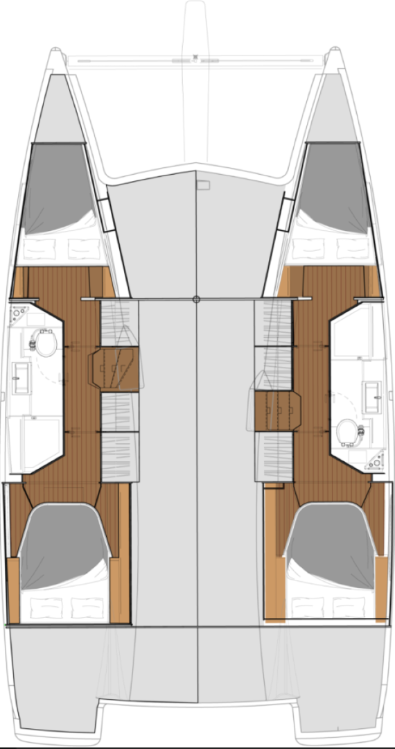 Fountaine Pajot Isla 40 te huur van particulier of professional in Road Town