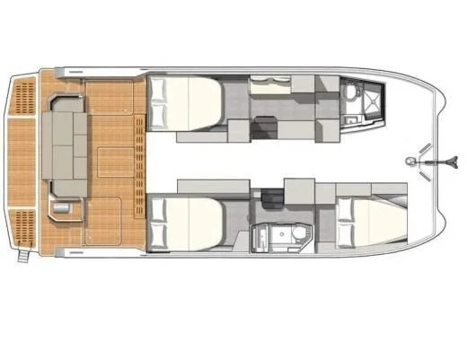 Verhuur Motorboot in Taranto - Fountaine Pajot Fountaine Pajot MY4.S