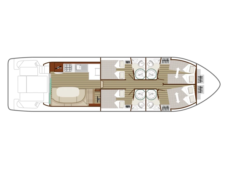 Verhuur Motorboot in Kerkdriel - Nicols Yacht Nicols Octo Fly