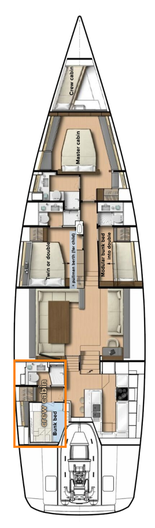 Bootverhuur Cnb-Yachts CNB 76 in Kaštela via SamBoat