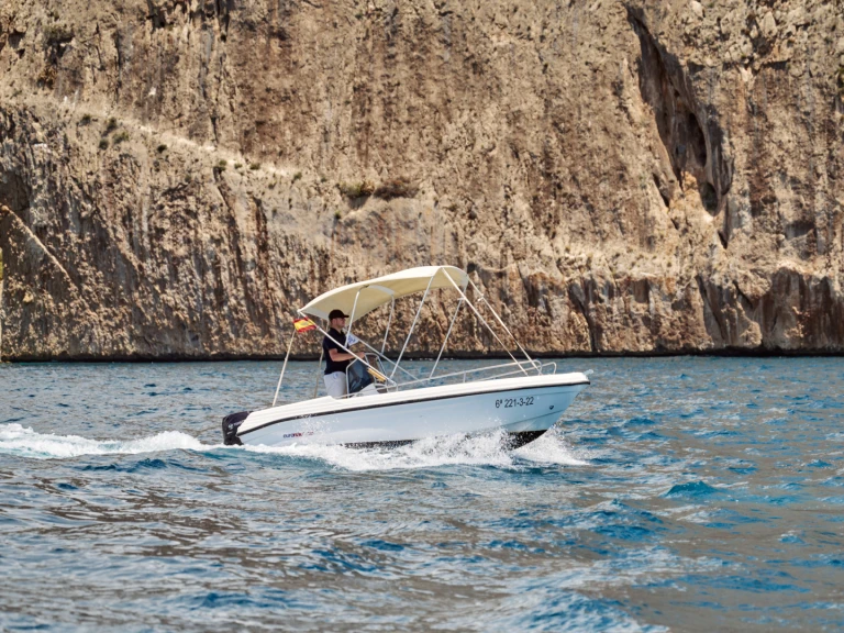 Verhuur Motorboot Poseidon met vaarbewijs