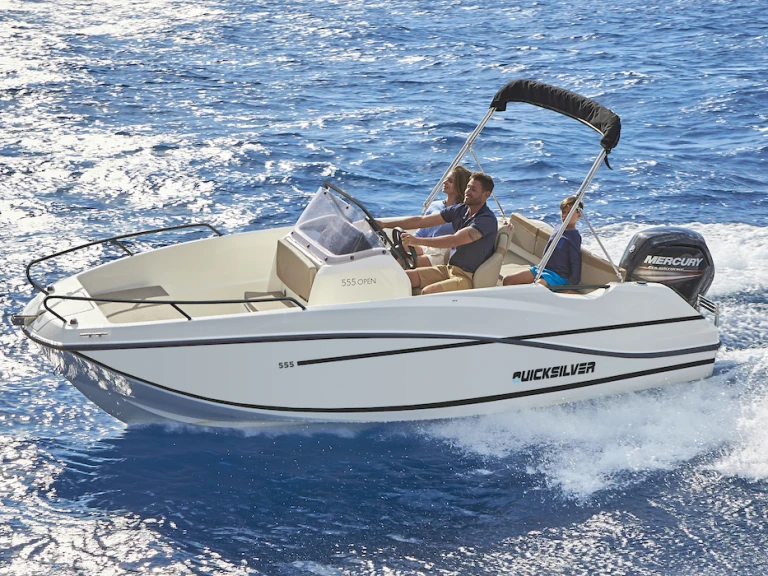 Jachthuur in Sète - Quicksilver Quicksilver 555 Open via SamBoat