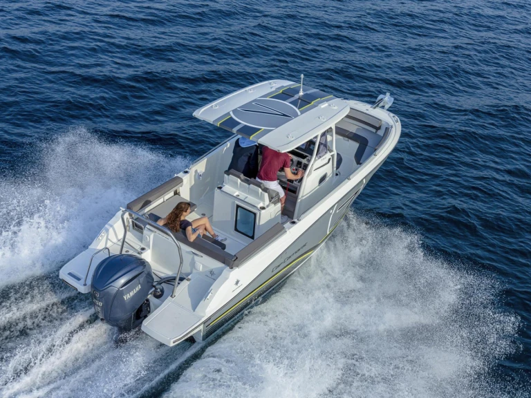 Verhuur Motorboot Jeanneau met vaarbewijs