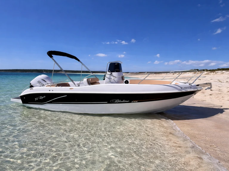 Verhuur Motorboot in Ibiza Town - Blumax Bluline 21