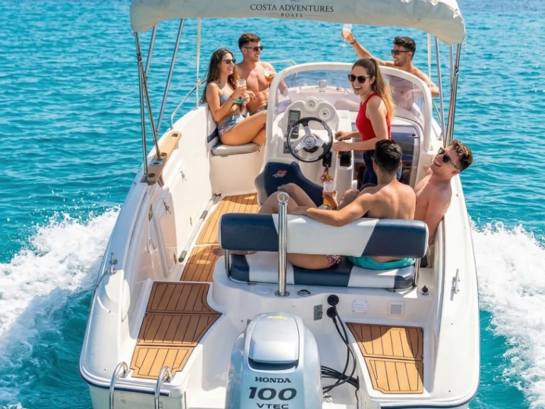 Bootverhuur Torrevieja goedkoop Quicksilver 600 Commander